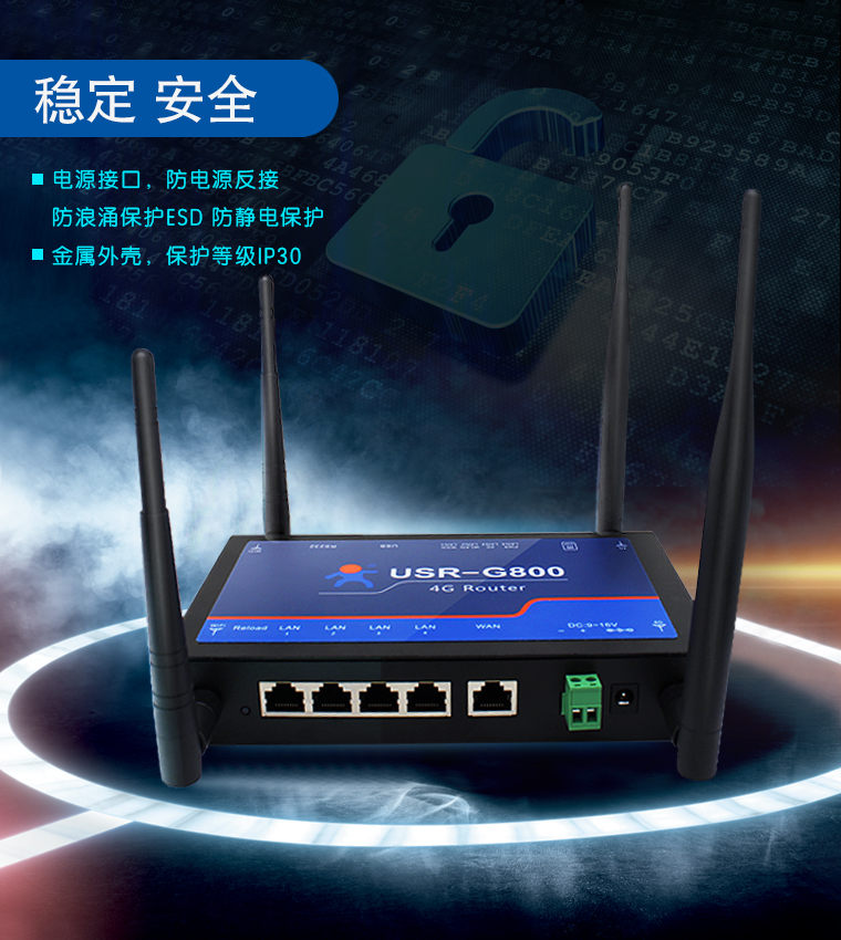 4G工業(yè)無線路由器 4G工業(yè)無線路由器