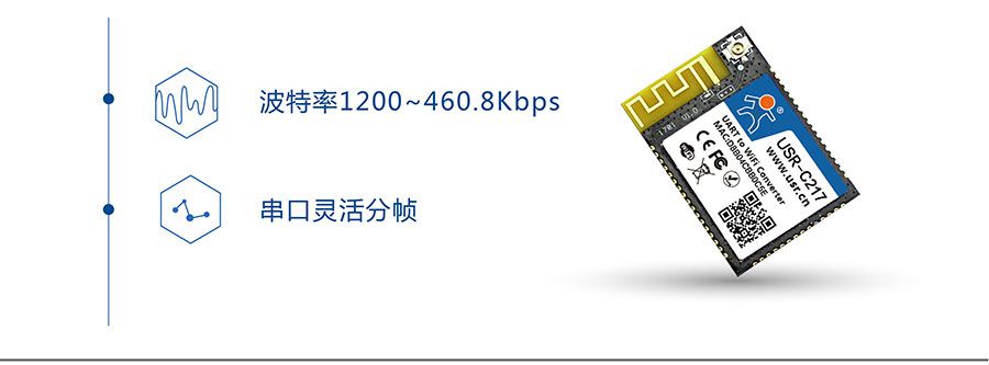 低功耗嵌入式串口轉(zhuǎn)WIFI模塊:強(qiáng)大的串口 低功耗嵌入式串口轉(zhuǎn)WIFI模塊:強(qiáng)大的串口