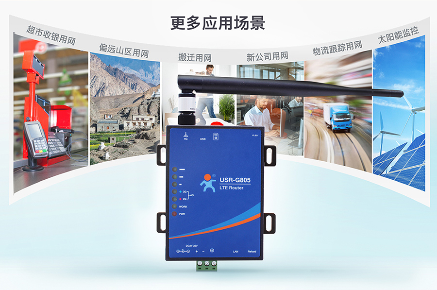 工業(yè)路由器圖片G805:更多應(yīng)用場景 工業(yè)路由器圖片G805:更多應(yīng)用場景