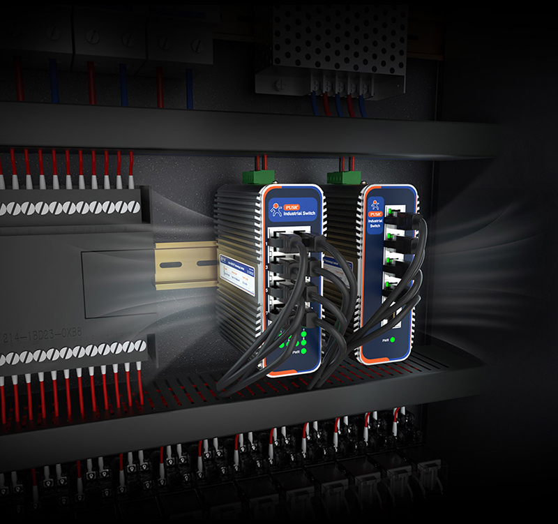 工業(yè)交換機的正確接線方式，多種安裝方式